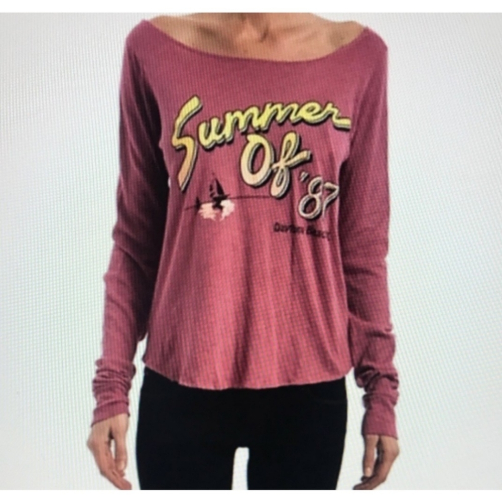 Sz Xs Wildfox Summer of 87 Tee - Picture 1 of 4